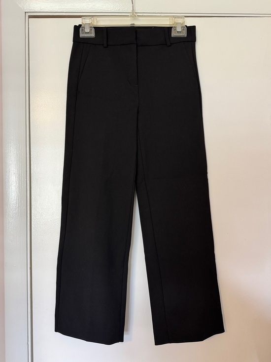 J. Crew Pants - NWT, J. Crew Black Wide Leg Crop Summer Office Pants, 00/XS